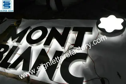 Halo Lit LED Sign Letters 26