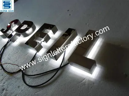 Backlit LED Letter Signage 10