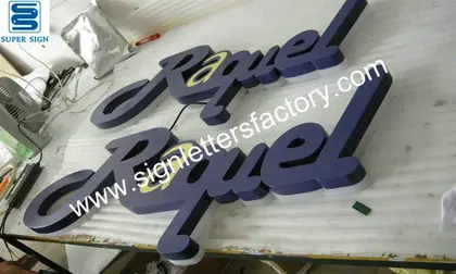 Halo Illumination LED Sign Letters 07