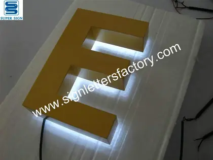 Halo Illuminated LED Sign Letters 09