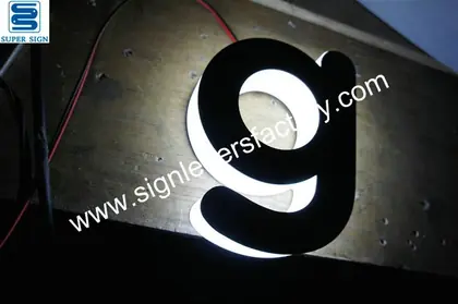 Edgelit LED Letter Sign 03
