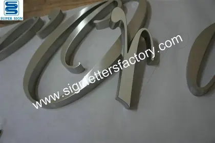 Built-up Stainless Steel Letters 10