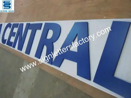 Painted Acrylic Sign Letters 02