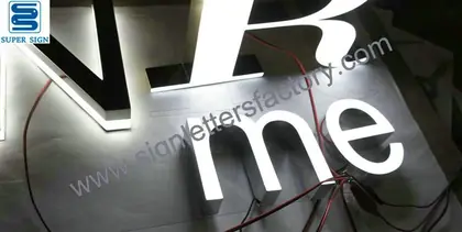 Front Illumination LED Letter Sign 06