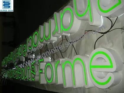 Frontlit and Backlit LED Channel Letters 24