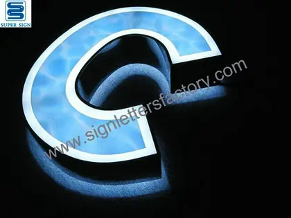 Frontlit and Backlit LED Sign Letters 29