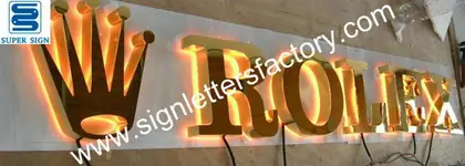 Backlit LED Sign Letters 04