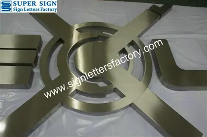 316 Stainless Steel Signage 68