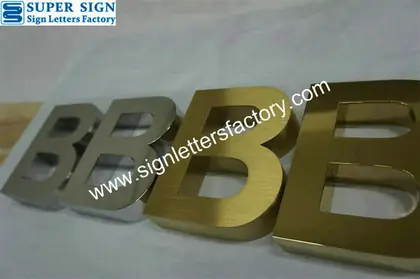 Stainless Steel Letters Sign 74