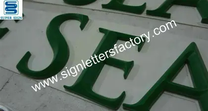 Painted PVC Letter Sign 04