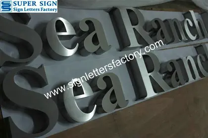 316 Stainless Steel Sign Letter 67