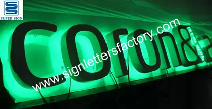 Corona LED Sign Letters 27