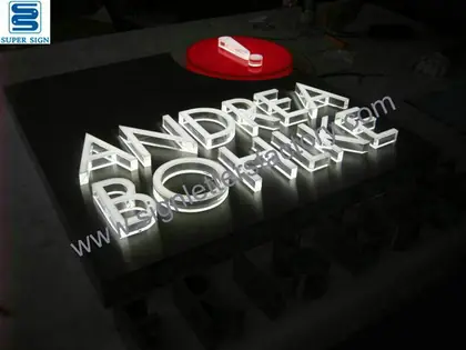 Custom LED Lightbox Sign 07