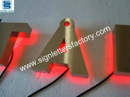 Corona LED Sign Letters 11