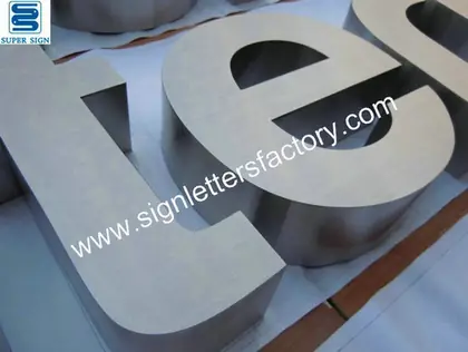 Outdoor Stainless Steel Sign Letters 50