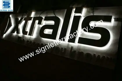 Halo Illumination LED Letters 25