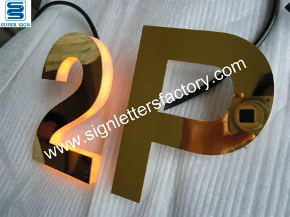 Edgelit LED Sign Letters 04