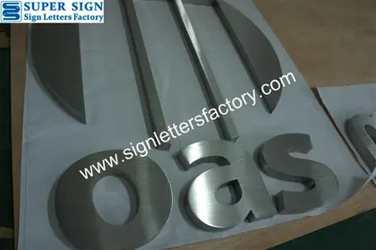 3D Stainless Steel Sign Letters 69