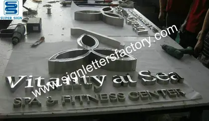 Polished Stainless Steel Letter Signage 10