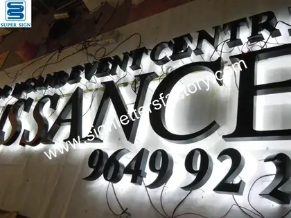 Halo Lit LED Letters 05
