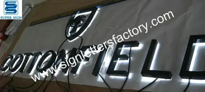 Halo Illuminated Letter Signage 06