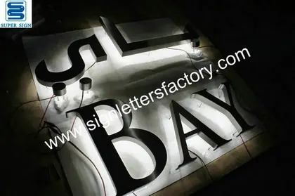 Halo Lit LED Letters 30