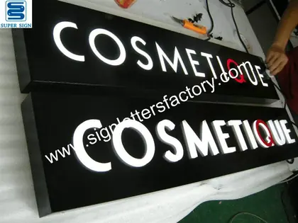 Custom LED Lightbox Sign 06