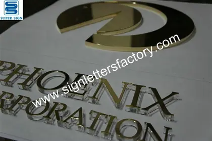 Laminated Acrylic Sign Letters 07