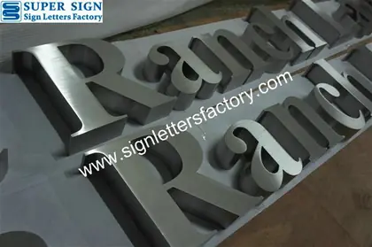 316 Stainless Steel Sign Letter 67