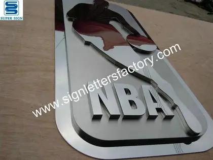 Custom Stainless Steel Sign 07