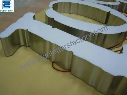 Frontlit LED Box Letter Sign 26