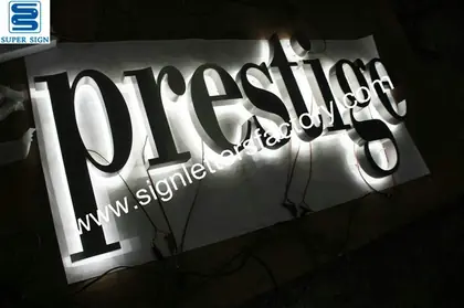 Backlit LED Letters and Sign 29