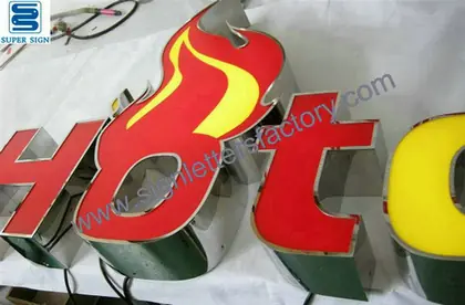 Face Illumination LED Channel Letters 18