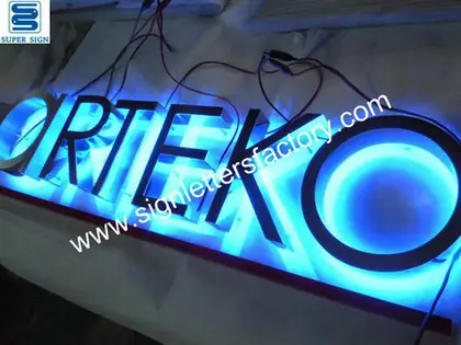 Halo Illumination LED Shop Sign 17