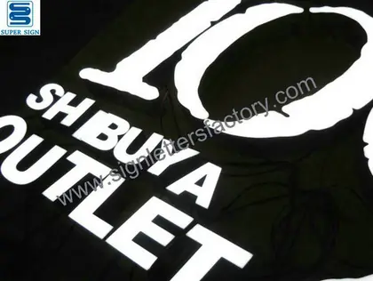 Frontlit LED Box Letter Sign 26