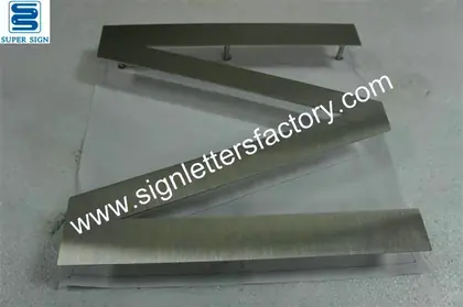 Stainless Steel Exterior Sign Letters 42
