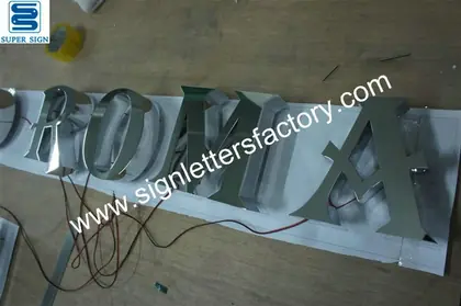 Backlit LED Exterior Letter Sign 15