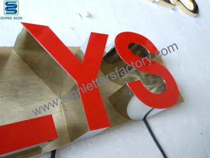 Front Illumination LED Box Lettering 19
