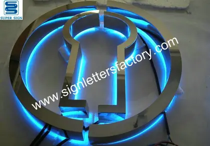 Backlit LED Sign and Letters 21