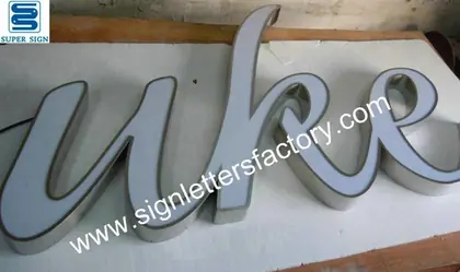 Frontlit LED Letter Sign 04