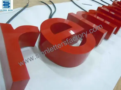 Front Illuminated LED Channel Letters 30