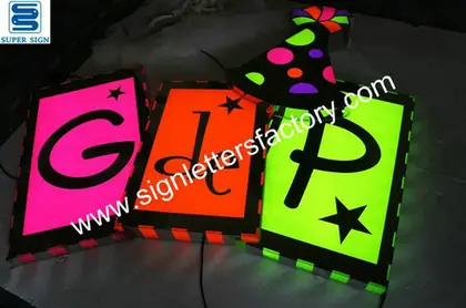 Custom LED Company Sign 03