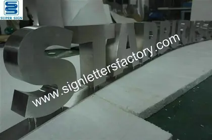 Stainless Steel Store Sign 52