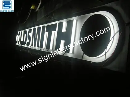 Sidelit LED Letter Sign 02