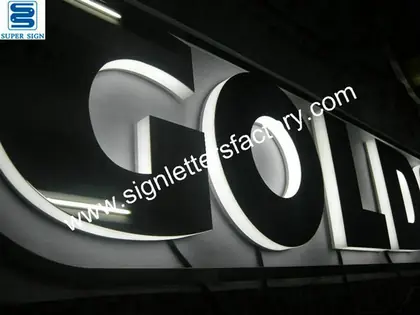 Sidelit LED Letter Sign 02