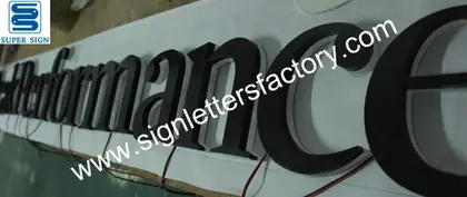 Halo Lit LED Sign Letters 14