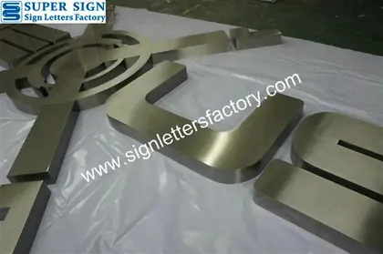 316 Stainless Steel Signage 68