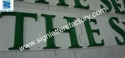 Painted PVC Letter Sign 04