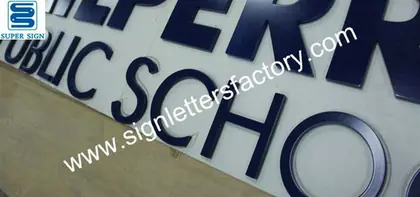 Painted Acrylic Sign Letters 05