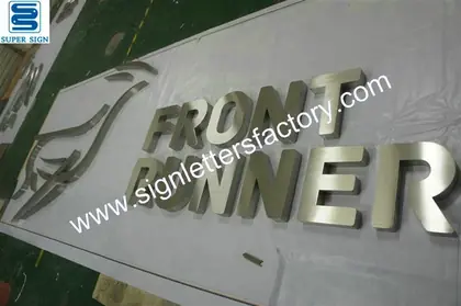 Stainless Steel Exterior Letter Signage 43